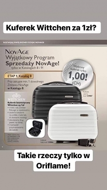 Przy zakupie jednego z profesjonalnych zestawów pielęgnacyjnych NovAge otrzymasz kuferek WITTCHEN za 1zł! Wystarczy, że wypelnisz formularz (link w komentarzu) a ja pokaze Ci ja...