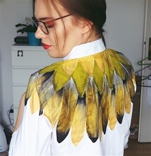 Ręcznie malowana koszula. W...