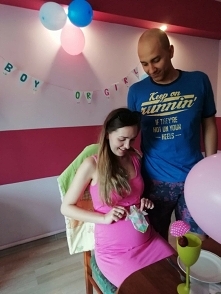 Baby shower zorganizowane przez moje siostry... Party niespodzianka