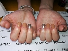 Semilac 139, mirror effect indigo