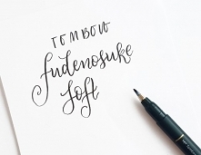 Lubisz używać brush penów do swoich rysunków czy kaligrafii? Szerokiwybrór marki Trwobow, w tym brush pen fudenosuke soft znajdziesz w Calligrafun!