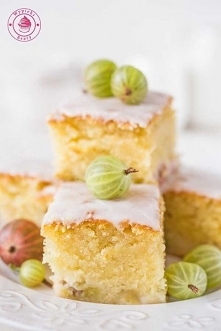 Waniliowe ciasto z agrestem - Najlepsze przepisy | Blog kulinarny - Wypieki Beaty