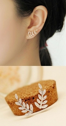 Piękne i delikatne kolczyki