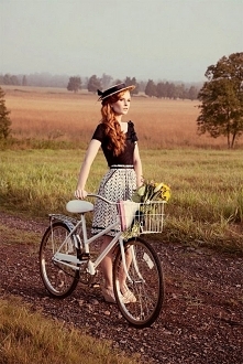 Rower zawsze kojarzy mi się z vintage.