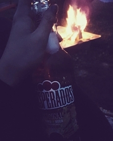 #campfire #desperados #greatevening