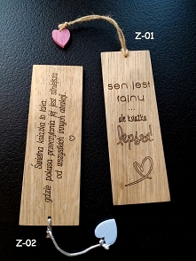 Drewniane Zakładki do książki..
klik w zdjęcie;)