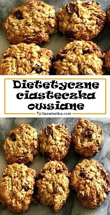 Chcesz być fit? Przygotuj pyszne i dietetyczne ciasteczka owsiane!