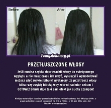 przetłuszczone włosy