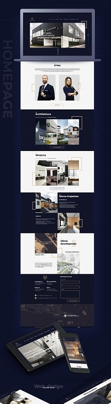 Strona www architekta. Potrzebujesz nowoczesnej i mobilnej strony www? Sprawdź - WiWi.pl