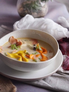 Zupa neapolitańska z kurczakiem / Chicken neapolitan soup