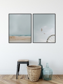 Dwa plakaty - Niebo przed deszczem