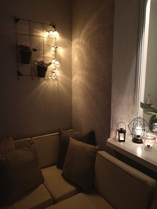 Przytulnie na balkonie :) Z...