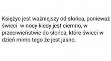 Słońce, księżyc...