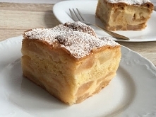 Ciasto jabłecznik zaparzany