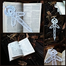 Szydełkowa zakładka do książki 