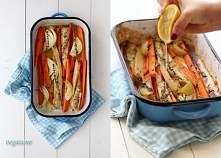 pieczone marchewki, marchewki glazurowane,