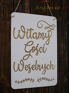 Tablica powitalna
arqdecor.pl