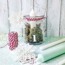 Własnoręcznie wykonany 
świecznik adwentowy