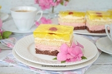 ciasto malinowo ananasowe