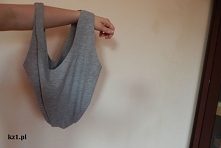 Torba na zakupy z koszulki t-shirt.