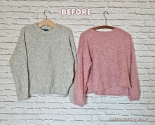 jak przerobić sweter diy