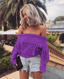 Sweterki z frędzlami dostępne :)