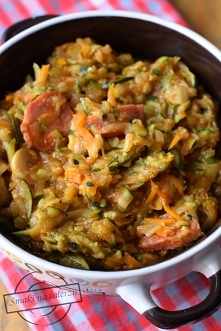 Bigos z cukinii II