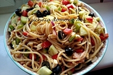 Sałatka spaghetti
