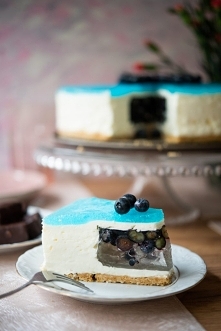 Ciasto Smerfetka (bez piecz...