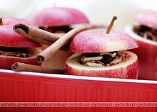 Pieczone jabłka z orzechami pekan