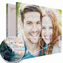 Szukasz odpowiedniego prezentu na rocznicę ślubu? Postaw na mozaikę ze zdjęć, która będzie Waszym wspólnym wspomnieniem.