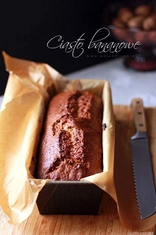 ciasto z dojrzałych bananów