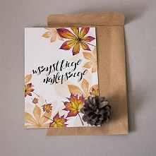 Kartka Ślubna "Autumn"