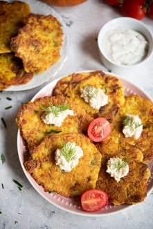 Placki z dyni i ziemniaków