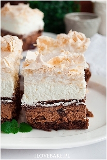 Ciasto bezowa śliwka w czek...