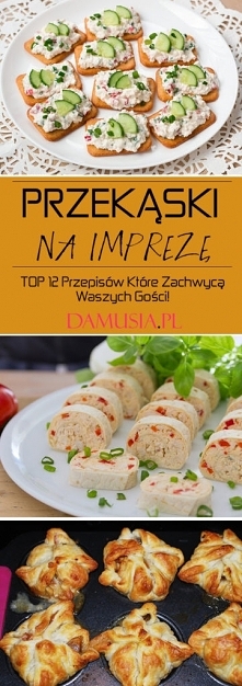 Pyszne Przekąski na Imprezę – TOP 12 Przepisów Które Zachwycą Waszych Gości