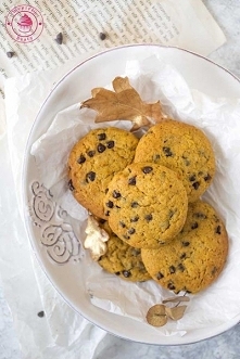 Ciasteczka dyniowe z czekoladą - Najlepsze przepisy | Blog kulinarny - Wypieki Beaty