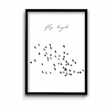 Fly high - plakat