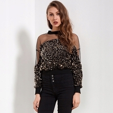 Cekinowa bluzka
