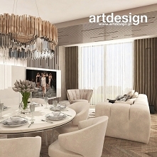 Elegancka aranżacja pokoju ...