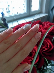 baza semilac + pyłek pixel effect kopciuszek indigo #semilac #indigo #manicurehybrydowy