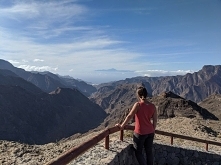 Mirador El Toscón - punkt widokowy przy drodze GC-606. Z tego miejsca widać pięknie Teneryfę.