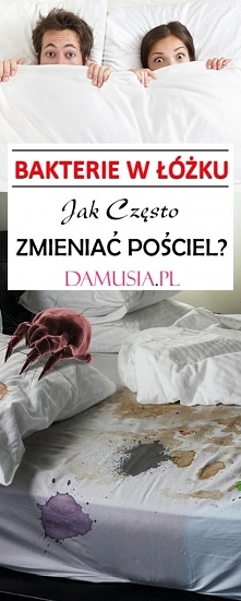 SZKODLIWE BAKTERIE W ŁÓŻKU Czyli Jak Często Zmieniać Pościel?