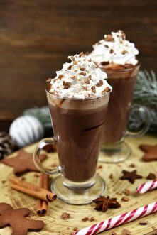 Piernikowa gorąca czekolada...