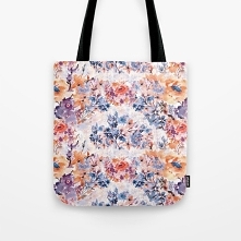 Torba ze wzorem Floral watercolor - series 1 od WzoryOzdobne