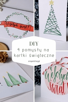 DIY 4 pomysły na proste kar...