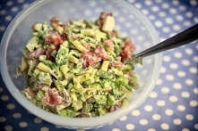 sałatka z fasolki szparagowej