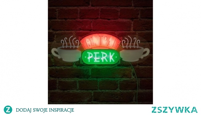 Lampka Neon Central Perk Friends - serial Przyjaciele