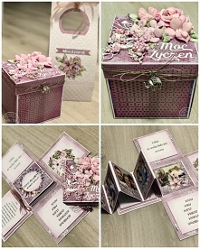 Box z minialbumem z okazji 90 urodzin :)