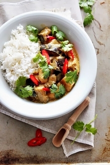 Curry z kurczaka i bakłażana